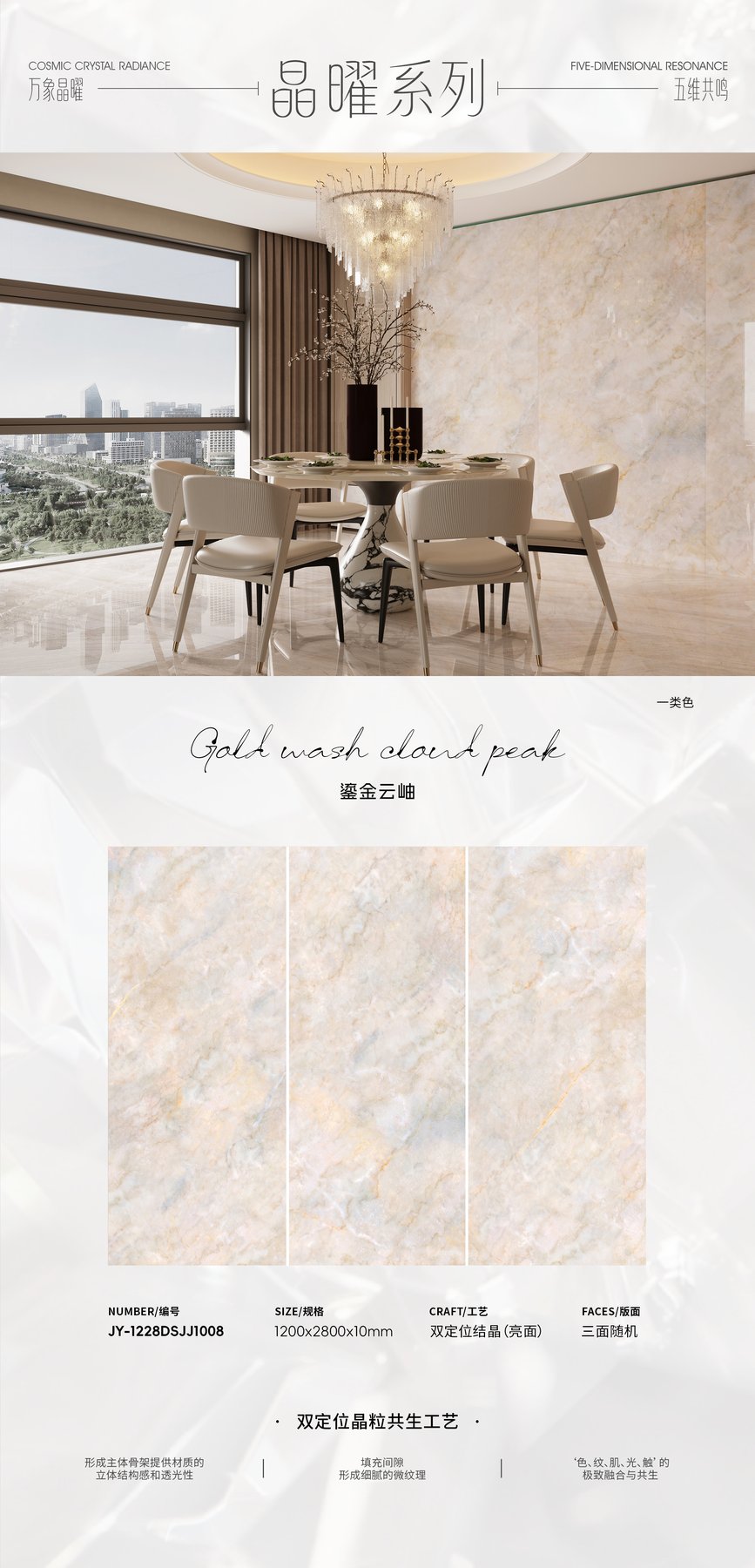 1200×2800 mm · 10 mm · Textured sintered stone