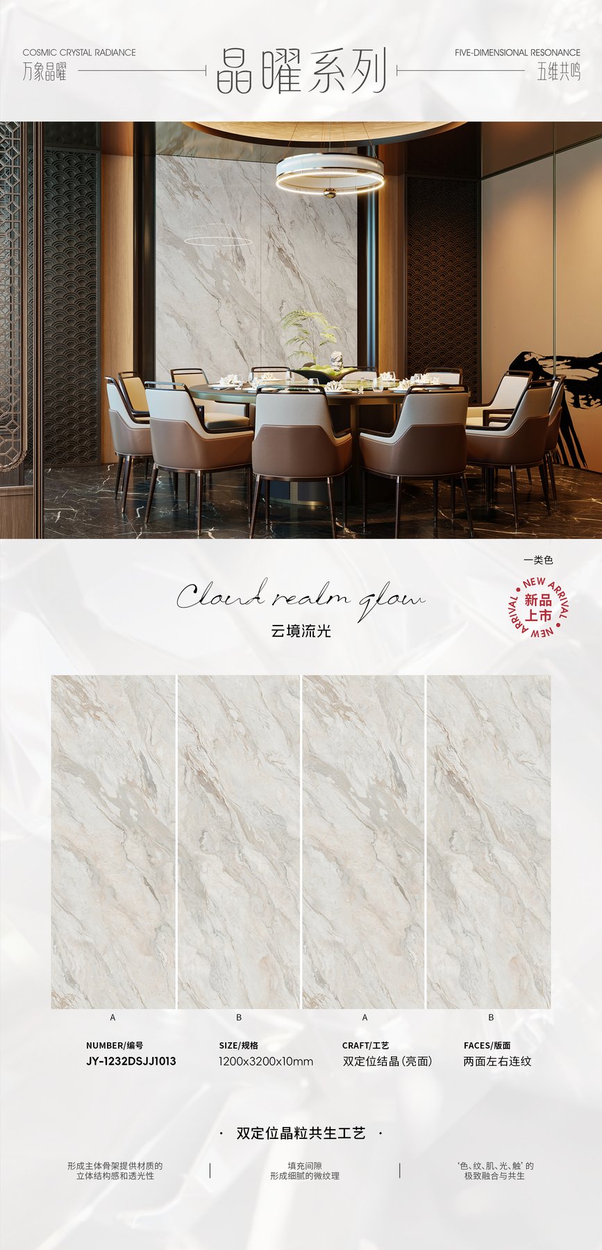 1200×3200 mm · 10 mm · Textured sintered stone